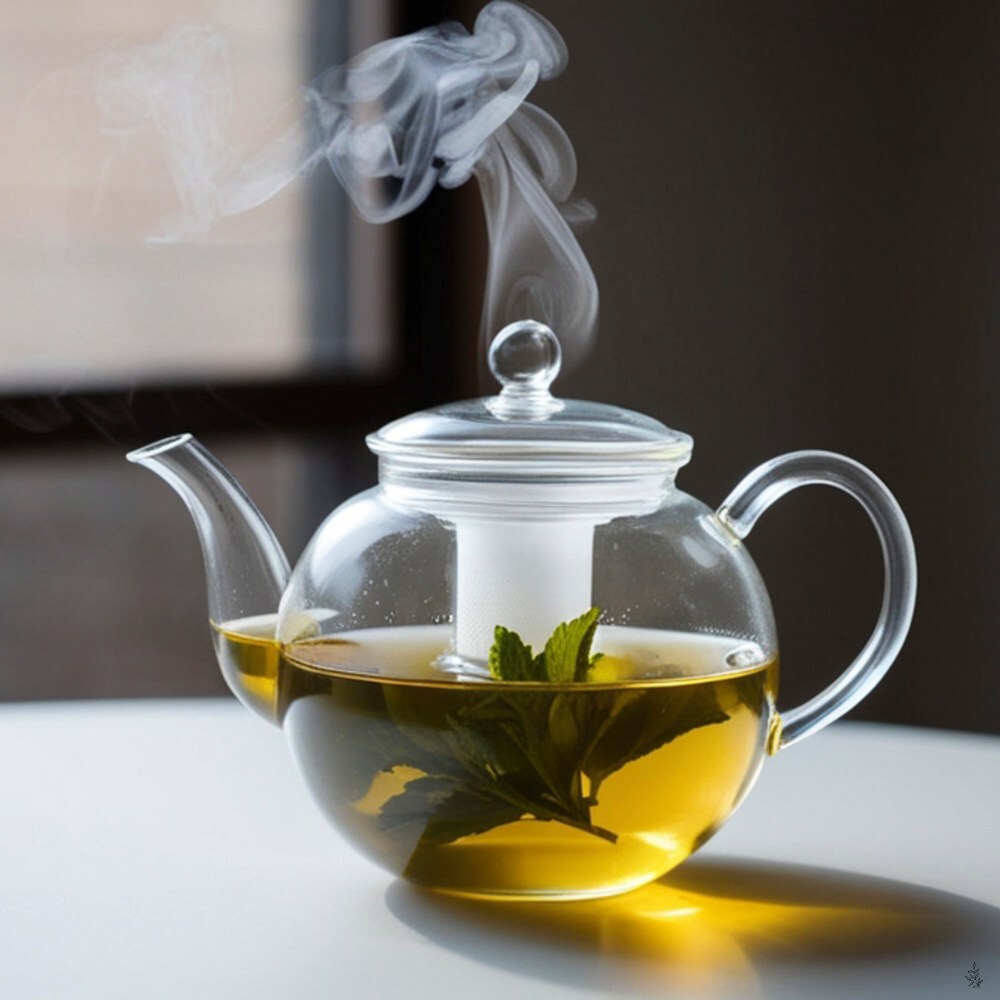 Hot water being poured into a mug (placeholder image)