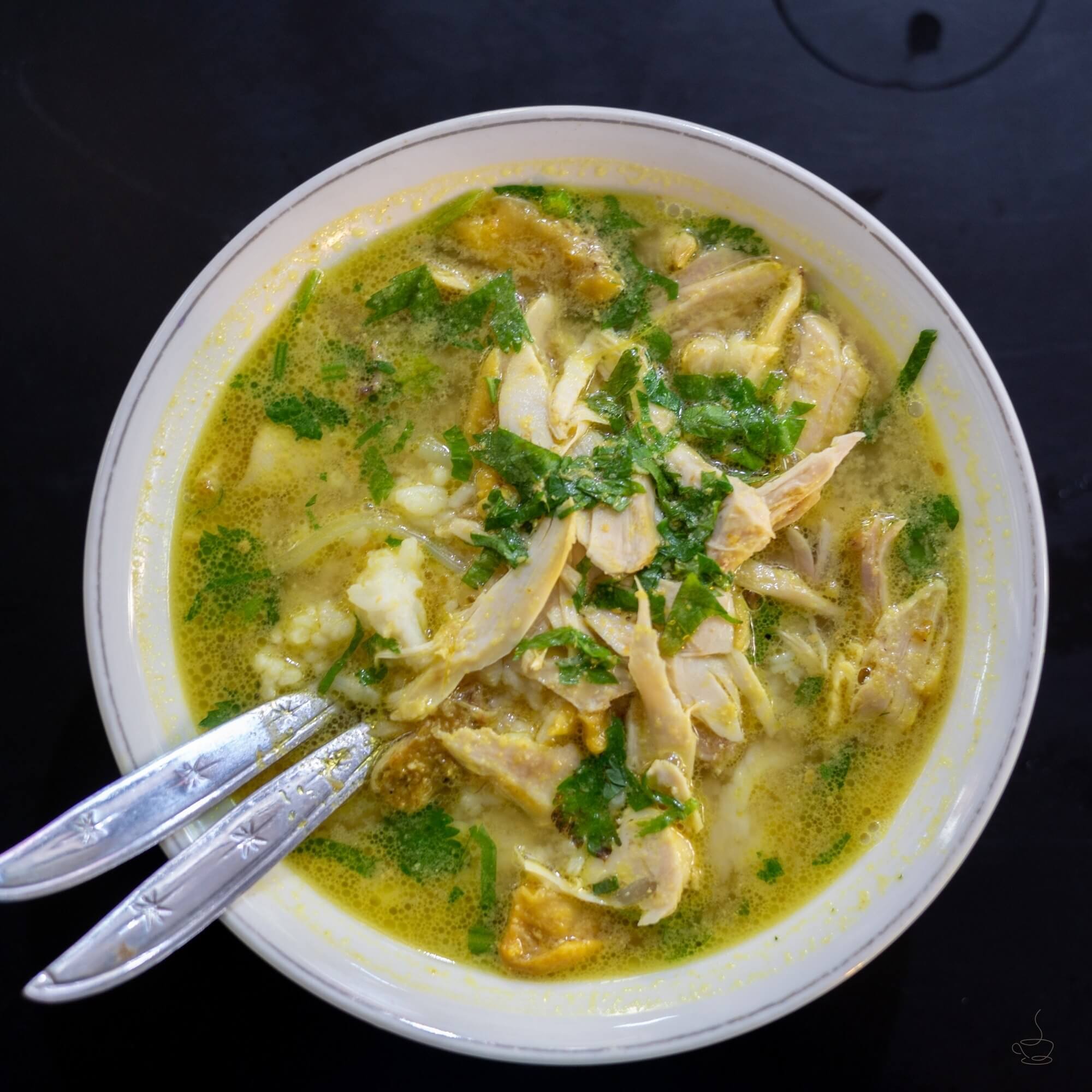 Raised beds and patios drying coffee in Java