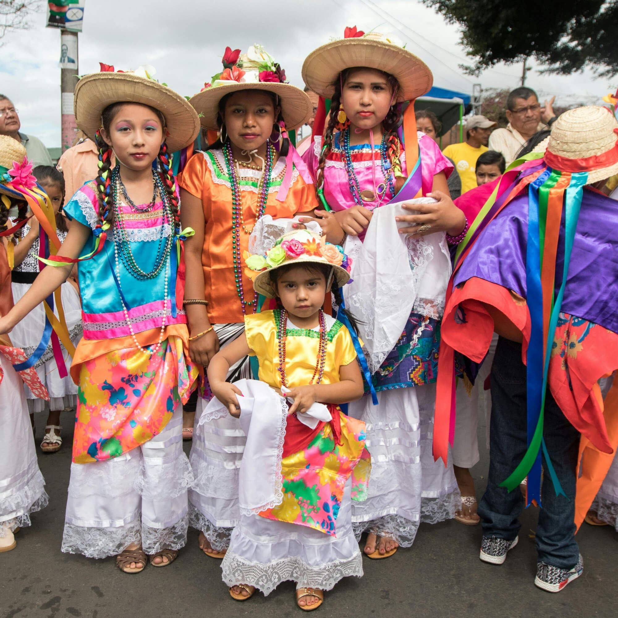 Nicaraguan coffee producer holding ripe cherries