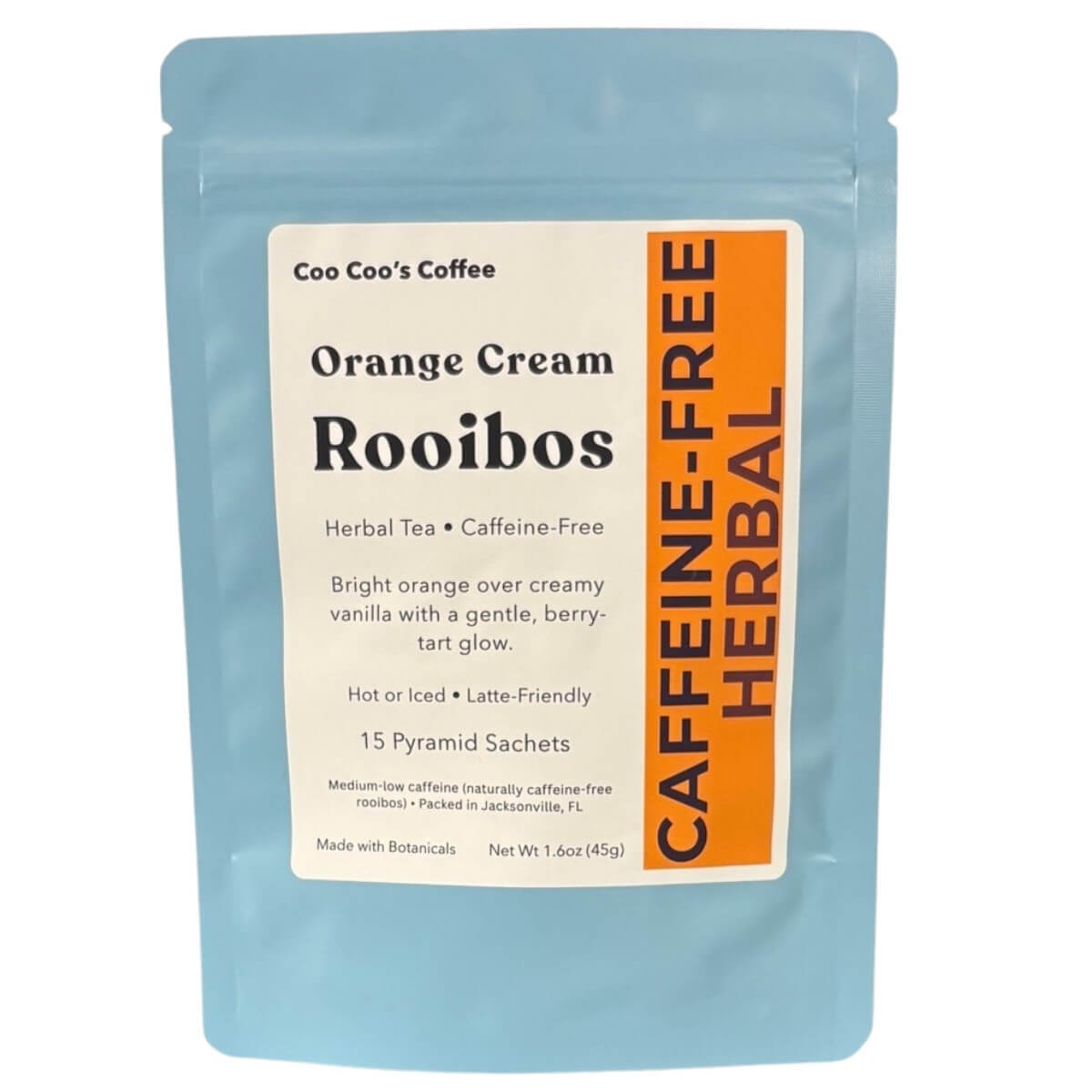 Orange Cream Rooibos tea