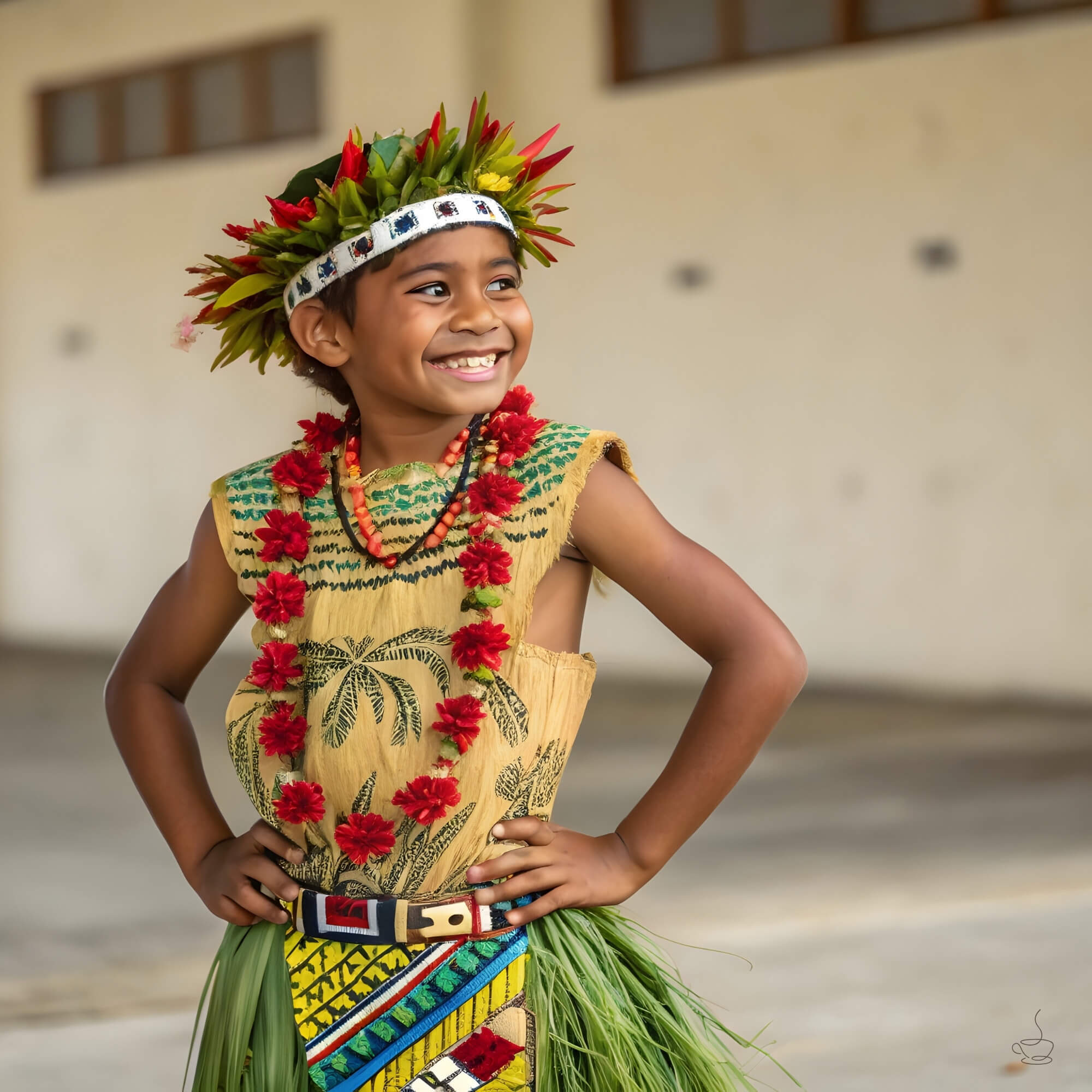 Papua New Guinea coffee producer in the field