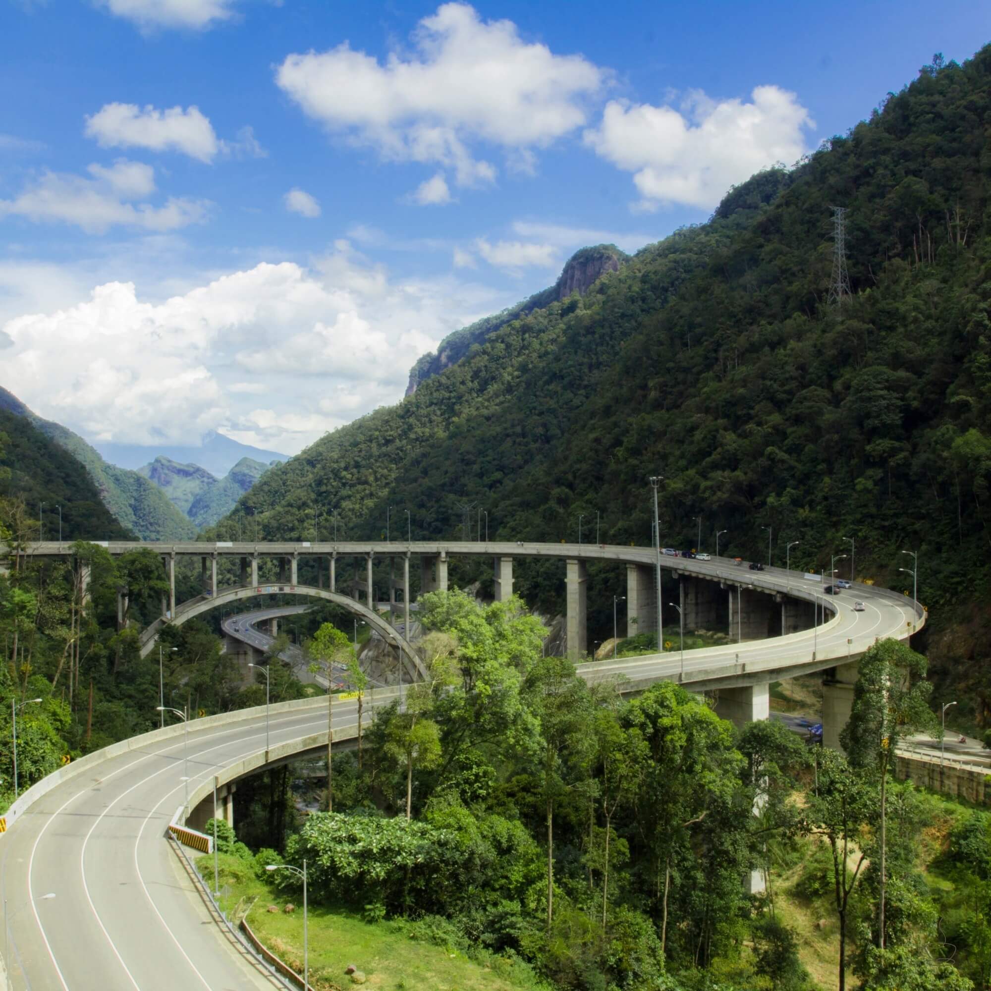 Street scene in a Sumatran town