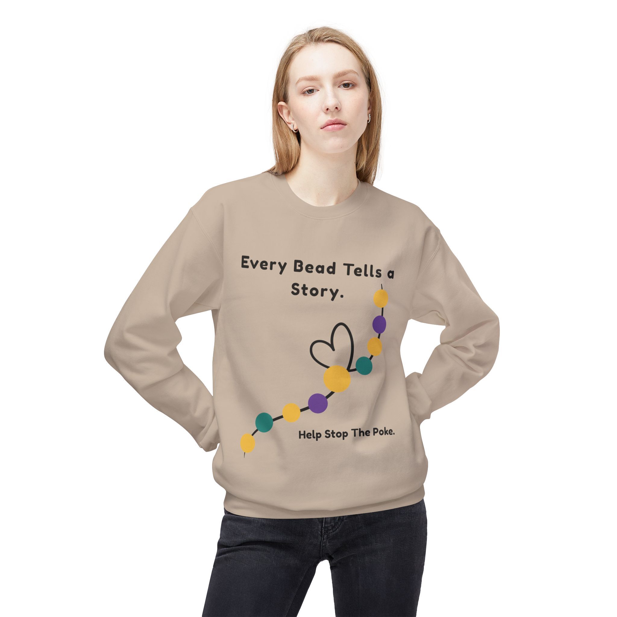 Every Bead Tells a Story sweatshirt