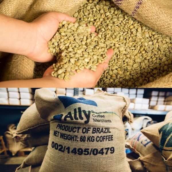 Green coffee receiving (placeholder)