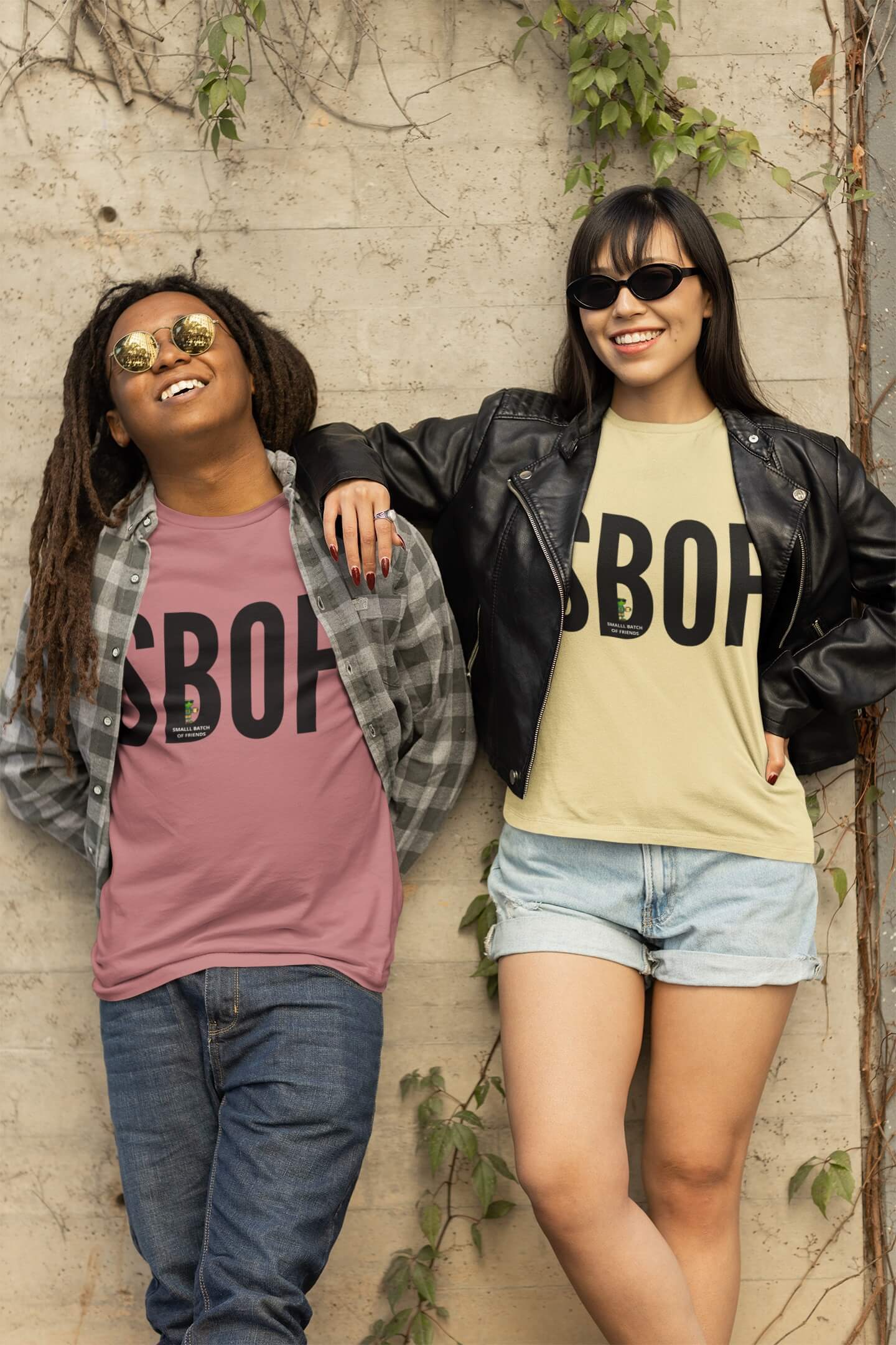 Graphic tees flat-lay, soft washed cotton