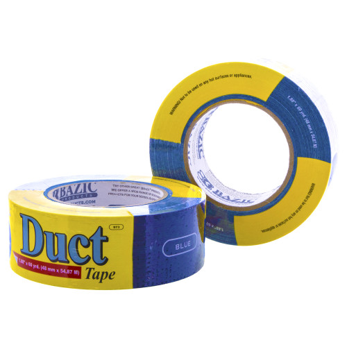 BAZIC 1.88" X 60 Yards Blue Duct Tape