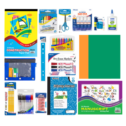 BAZIC Primary School Kit (16 SKU/17 PCS)