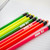 BAZIC Fluorescent Wood Pencil w/ Eraser (8/pack)