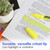 BAZIC Mini Fluorescent Highlighters w/ Cap Clip (5/Pack)