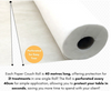 9 X Massage Table Paper Couch WHITE ROLL 2PLY : 20"(40 Metres) Long 500mm