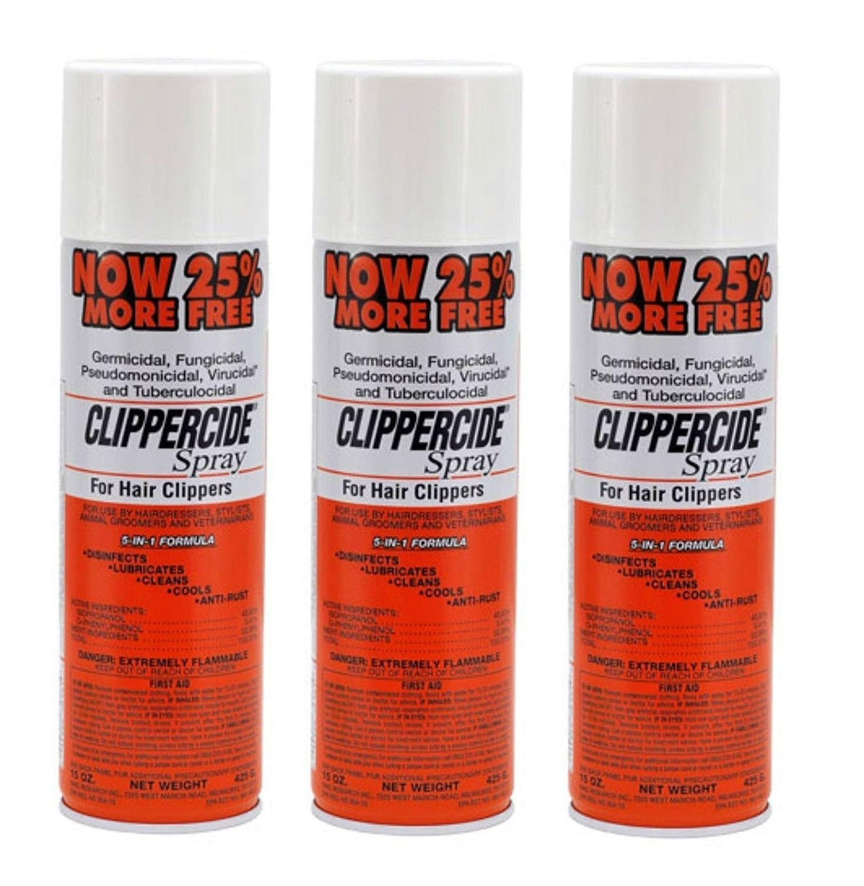 clippercide spray for hair clippers