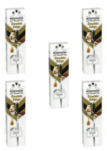 WILKINSON SWORD DOUBLE EDGE 5 PCS OFFER (Each one price 11.99) WILKINSON SWORD DOUBLE EDGE 5 PCS OFFER (Each one price 11.99)