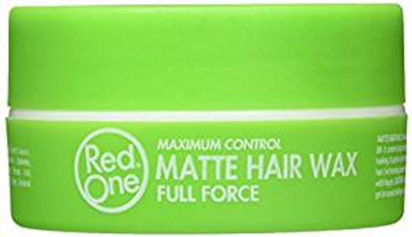 Red One Max Control Green Matt Hair Wax 150 mL