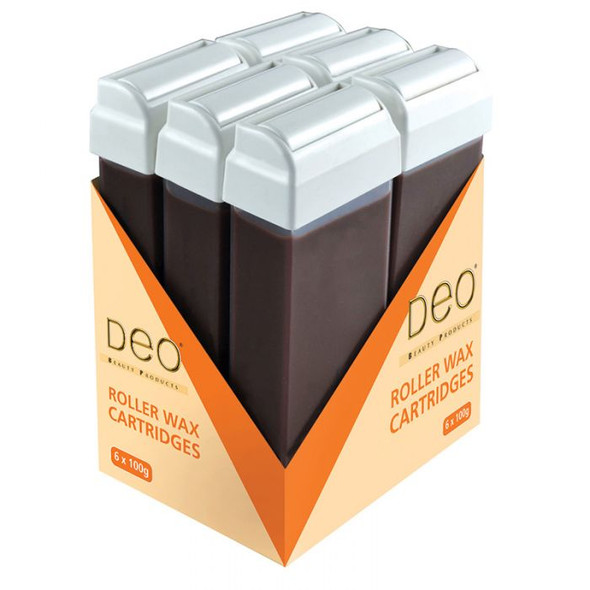 DEO ROLLER WAX CARTRIDGE 100ML – HONEY TOPAZ Pack of 6 Pcs- Next Day Delivery