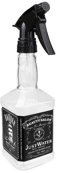JUST WATER SPRAY BOTTLE 60CL CLEAR FOR HOME&SALON USE JUST WATER SPRAY BOTTLE 60CL CLEAR FOR HOME&SALON USE