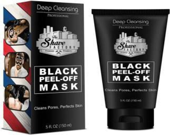 NMB-849 SHAVE FACTORYBLACK  PEEL OFF MASK- Next Day Delivery