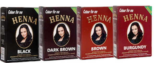 NMB-899 COLOUR FOR ME HENNA (BLACK/DARK BROWN/ BROWN/BURGUNDY) Full Box- Next Day Delivery