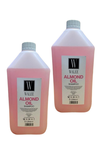 Walee Professional Almond Oil Shampoo (5 litre) (2, 10000, millilitre) 2PC (Each one price 10.49)