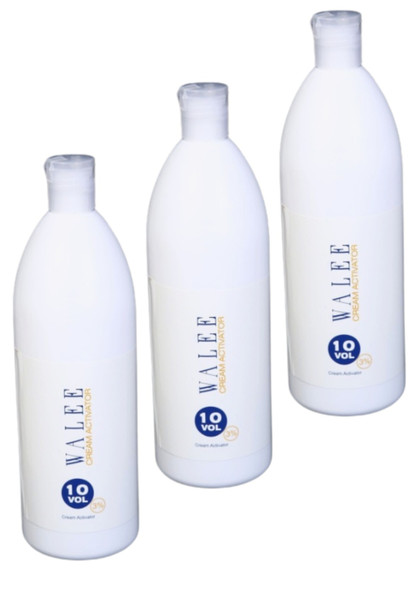 Walee Professional Cream Activator 3% 10 vol 3PC (Each one price 5.33)