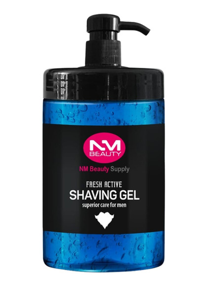 NMB Shaving Gel | Face Fresh 1000ml for Barbers 1pc