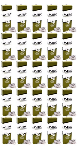 Astra Razor Blades, Pack of 100, Green 25 Pcs Offer (Each one price 5.99) (NEXT DAY FREE DEL)