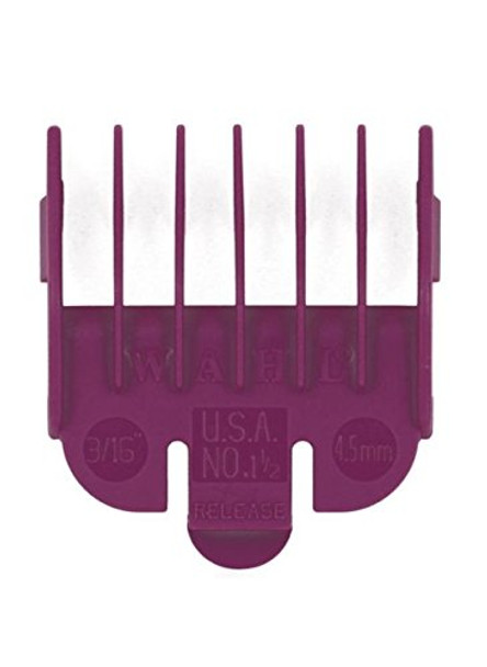 Wahl Standard Fitting Attachment Comb Number 1.5 4.5mm Plum- Next Day Delivery