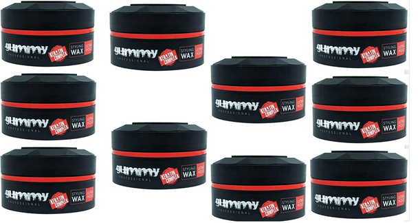 Gummy Styling Wax Keratin Complex Ultra Hold 150ml (10 PCS)- Next Day Delivery