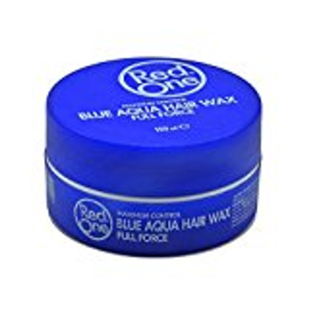 Red One Blue Aqua Hair Wax 150ml NEW Platinum Black Series Hair Styling Pomade Bubblegum Scent- Next Day Delivery
