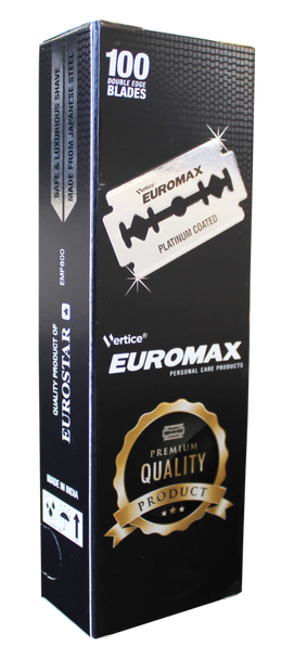 Euromax Double Edge Razor Blades 100PCS- Next Day Delivery