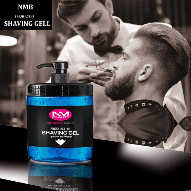 NMB - Fresh Active Shaving Gel ( 3 pcs offer)-Next Day Delivery