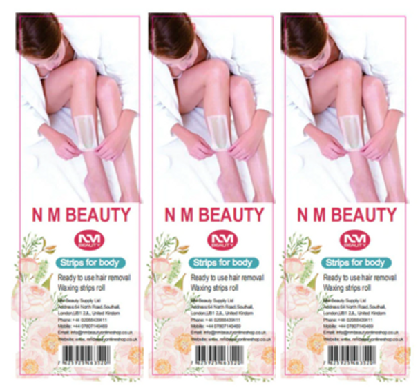 NMB WAX STRIPS (300 PCS= 3 PACKET) 450 gm- Next Day Delivery