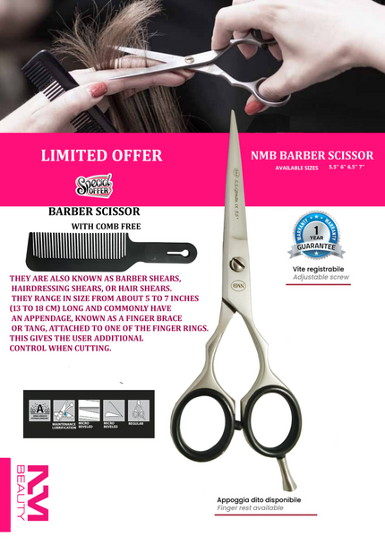 IF YOU NEED BUY LETS COME IN OUR WEBSITE
www.nmbeautyonlineshop.co.uk
SPECIAL OFFER LIMITED TIME

BARBER WITH COMB FREE

1YEAR WARRANTY