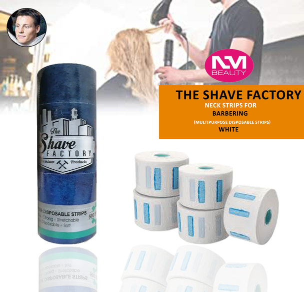 The Shave Factory Neck Strips for Barbering (Multipurpose Disposable Strips)- Next Day Delivery