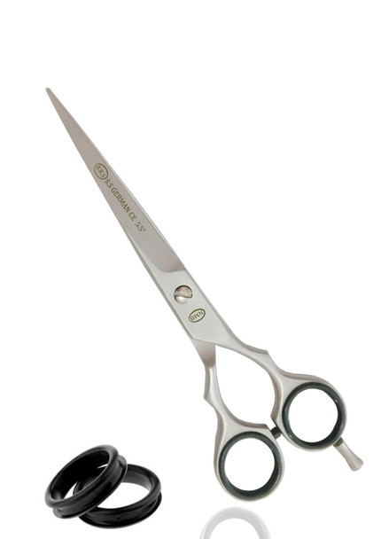Barber Scissors 5.5'

High quality
professional barber Scissors
German stainless steel
durable
stylish
adjust
ART.#614#
Scrow fix
H.C
Sand Finshing
Razor Edge or suppercutt
JAGOUER SCISSOR
FINAL PEPER