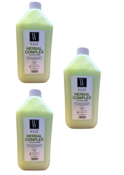 Walee Professional Herbal Complex Conditioner (5 litre) (3, 15000, millilitre) 3PC (Each one price 9.99)