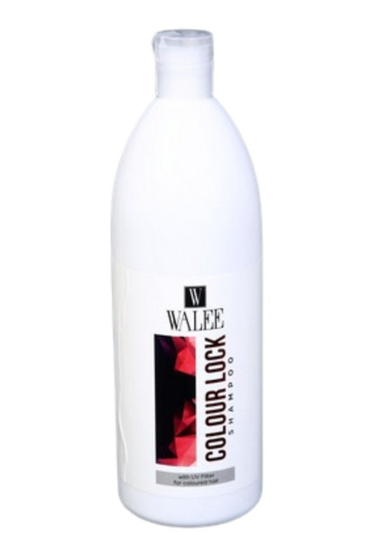 Walee Colour Lock Shampoo with UV Filter for Coloured Hair 1000ml (1, 1000, millilitre) 1PCS- Next Day Delivery
