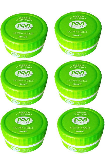 NMB AQUA HAIR WAX GREEN 150 ML 6pcs (Each one price 2.99)- Next Day Free Delivery