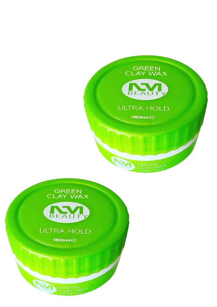 NMB AQUA HAIR WAX GREEN 150 ML 2pcs (Each one price 3.49)- Next Day Free Delivery