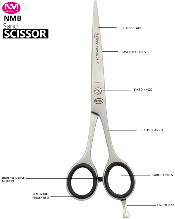 Flat Matti Barber Scissors 7''

High quality
professional barber Scissors
German stainless steel
durable
stylish
adjusT
Fix Scrow
621
Sand Finshing
Razor Edge or suppercutt
Flat Matti SCISSOR
FINAL PEPER