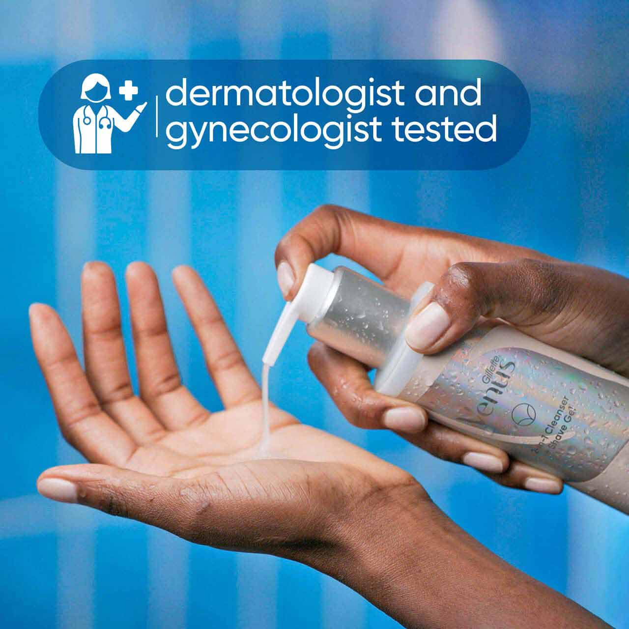 Venus 2in1 Bikini Line Shave Gel and Cleanser Venus