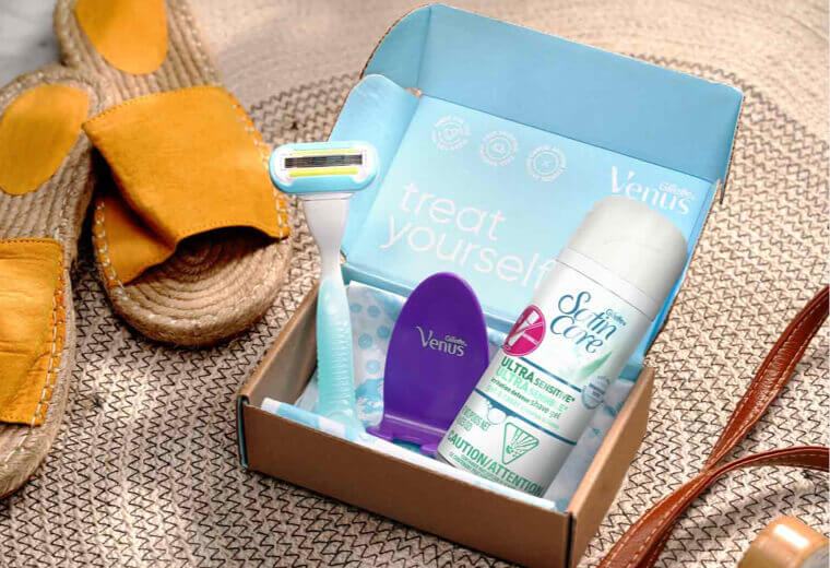 Venus pubic hair 5-blade razor for only $7