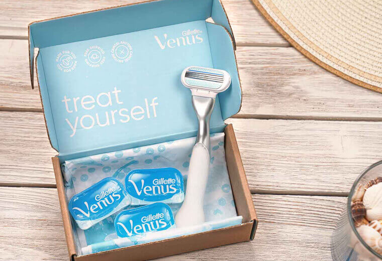 Customize your shave with Venus blades and how often you shave