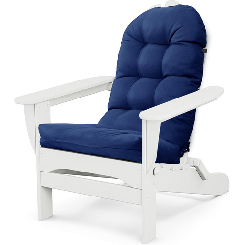 MQK Adirondack Chair Cushion, Outdoor Patio Furniture Seat Pad, Waterproof