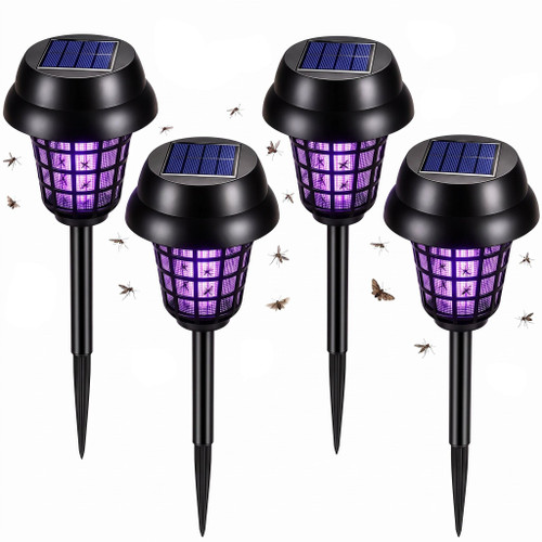 2026 Upgraded Solar Bug Zapper Outdoor Mosquito Repellent Outdoor Patio