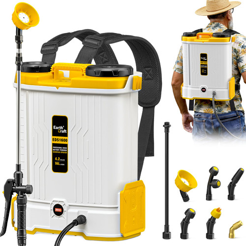 4.2 Gal Backpack Sprayer Compatible with DeWalt 20V (Battery Not Included)