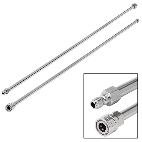 RIDGE WASHER Pressure Washer Wand Extension, 120 Inch Stainless Steel Wand