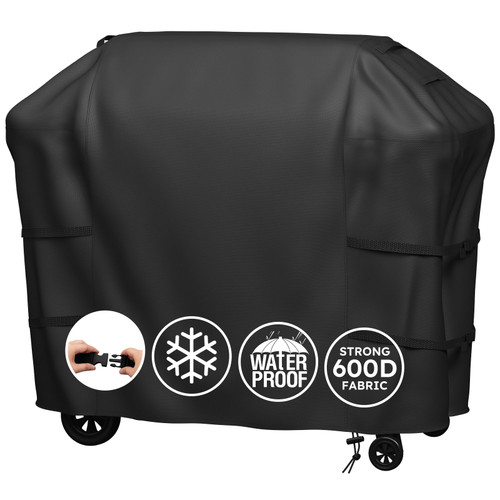 MR. COVER Grill Cover for Weber Spirit 200/300 Series, 52 Inch 600D Heavy Duty Waterproof BBQ Cover, Rip-Proof Fade Resistant Gas Grill Cover for Weber Spirit E310 E315 E325 with Air Vent & Drawstring