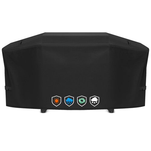 EZ-DONGTENG Heavy-Duty 600D Grill Cover fit for Weber Slate 36" Flat Top Griddle Grill，3400120 Weber Slate 36" Griddle Outdoor Waterproof Griddle Cover