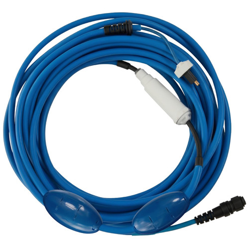 Gearwiz 9995862-60ft Blue Cable Only Compatible with Dolphin Pool Robot Nautilus CC Plus [Non WiFi], M200, 9995862, Includes 2 Big Floats and Swivel [2 Prongs] Updated