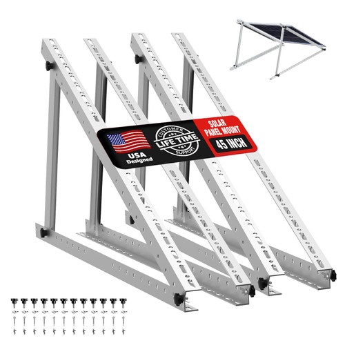 PFCTART 2 Sets 45 inch Solar Panel Mount Brackets